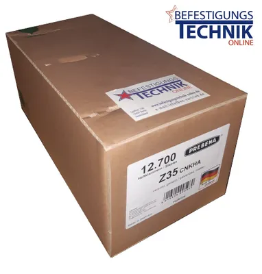 Produktbild von Prebena Klammern Z 35CNKHA 35mm verzinkt geharzt für Prebena 4C-Z50 Tjep PQZ KL-57 12,7M