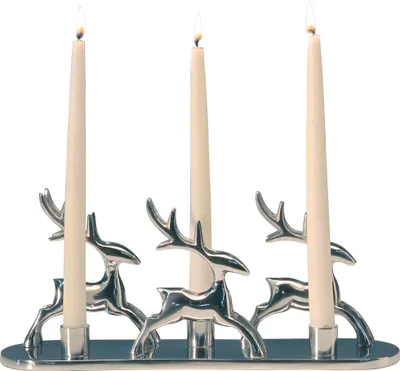 Produktbild von Kerzenständer 'Rentiere' - Kerzenhalter, Kerzenleuchter, Tischdeko und Gastgeschenk