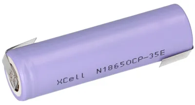 Immagine prodotto di XCell N18650-35E Li-Ion 3,6V 3350 mAh Tag a saldare a Z