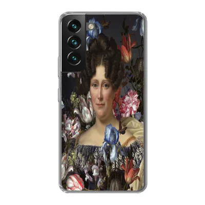 Produktbild von MuchoWow® Handyhülle Schutzhülle Hülle für Samsung Galaxy S22 Kunst - Blumen - Dubois Drahonet Silikon Softcase Handy Hülle - Mobiltelefonhülle