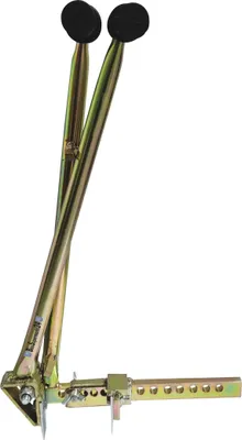 A tool for lifting and laying paving stones, shown against a white background.