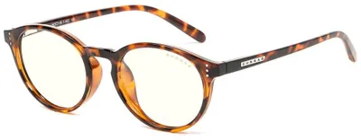 Produktbild von Gunnar Optiks Attaché, Uni, Oval, Mode, Schwarz, Orange, Nylon, Transparent
