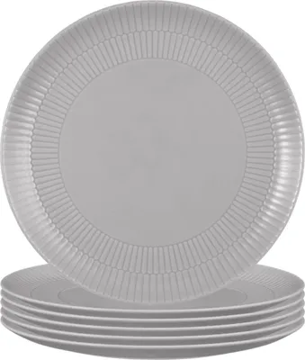 Produktbild von Seltmann Weiden Amina silbergrau  Speiseteller 6er Set