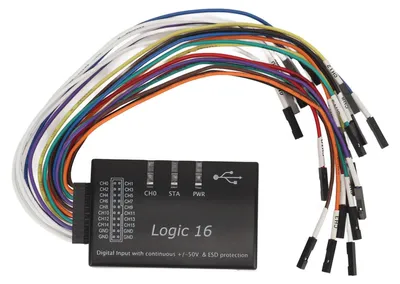 Logikanalysator USB, 16 Kanäle, 100 M Abtastrate