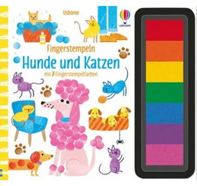 Produktbild von Fingerstempeln: Hunde und Katzen