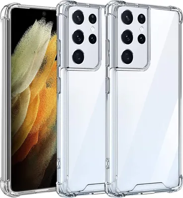 Produktbild von Samsung Galaxy S21 Ultra 5G Hülle AVANA Schutzhülle Klar Durchsichtig Bumper Case Transparent