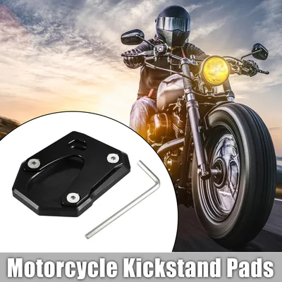 Image de 1 Ensemble De coussin De Béquille Latérale Noir pour Honda Monkey 125
