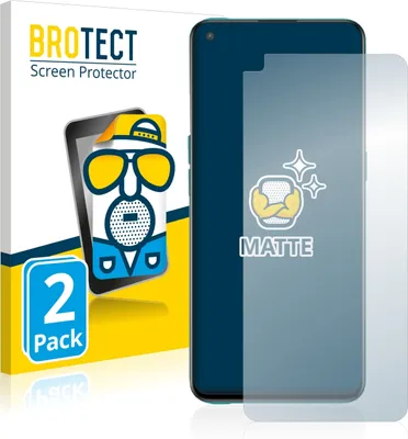 Produktbild von 2x BROTECT Schutzfolie für OnePlus Nord CE 5G Displayschutz Displayschutzfolie Folie Matt Entspiegelungsfolie