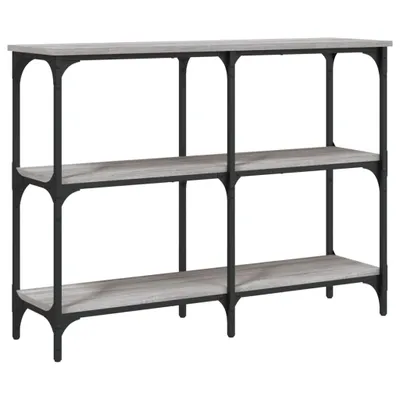 Produktbild von Konsolentisch Grau Sonoma 100x29x75 cm Holzwerkstoff