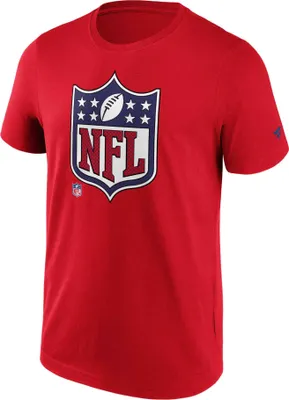 Produktbild von Fanatics NFL Shirt - MARBLE LOGO Football Shield - XL
