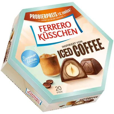 Produktbild von Ferrero Küsschen Iced Coffee 20er