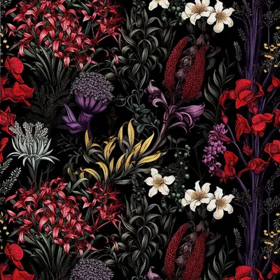 Produktbild von OUTDOOR DEKOSTOFFE OXFORD - Motiv Blumen I DX5155