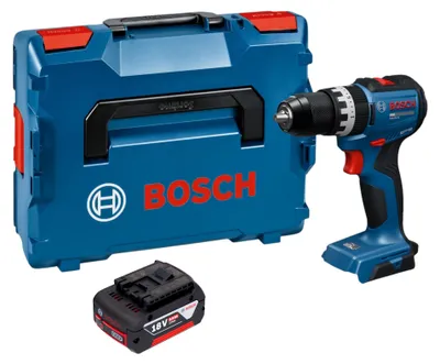Produktbild von Bosch GSB 18V-52 Professional Akku Schlagbohrschrauber 18 V 70 Nm Brushless + 1x Akku 5,0 Ah + L-Boxx - ohne Ladegerät