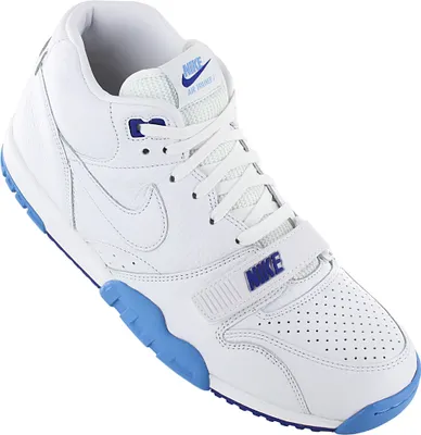 Image de Nike Air Trainer 1 - Baskets de basket-ball pour homme en cuir, blanc DR9997-100, taille 43 (EU) / 9,5 (US)