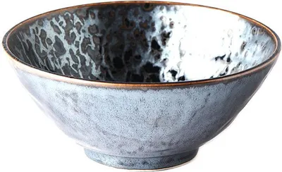 Produktbild von Hergestellt in Japan Mísa na nudle Black Pearl 20 cm 800 ml