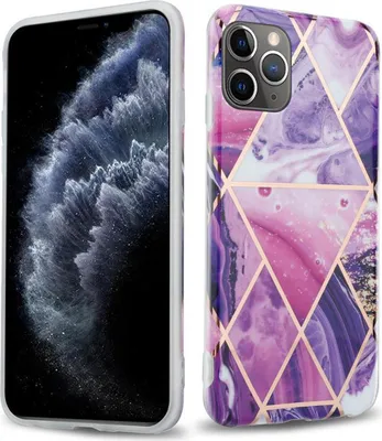 Produktbild von Cadorabo Schutzhülle für Apple iPhone 11 PRO Hülle in Lila TPU Handyhülle Etui Case Cover