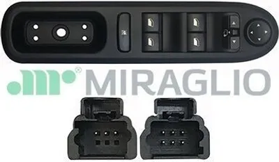 Produktbild von MIRAGLIO 121/PGP76006 Fensterheberschalter passend für PEUGEOT 407 SW (6E) Vorne Links Fensterheber Schalter