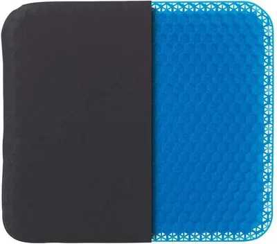 Produktbild von MAXXMEE Sitzkissen mit Wabenstruktur aus Gelmaterial - 42x36cm - schwarz