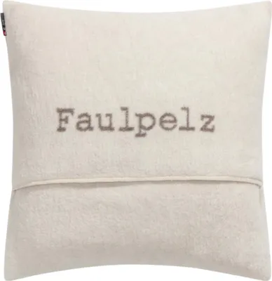 Produktbild von David Fussenegger - VERONA Kissenhülle "Faulpelz" - 50 x 50 cm
