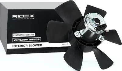 Produktbild von RIDEX 508R0089 Lüfter Motorkühlung Kühlerlüfter für VW GOLF II (19E, 1G1) Wasserkühler Ø277mm