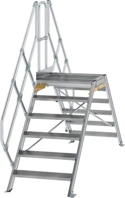 Produktbild von Günzburger Steigtechnik Überstieg 45° Stufenbreite 800 mm 6 Stufen - 600946