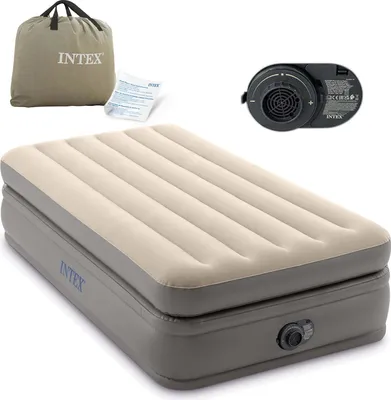 Obrázok produktu pre Intex DuraBeam Prime Comfort Elevated, Madrac, Dvojitá, Obdĺžnik