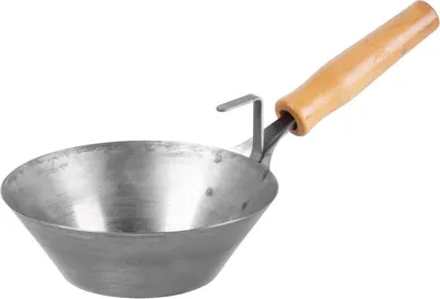 Zdjęcie produktu dla Kielnia murarska 180 R, drewniany uchwyt
