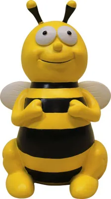 Produktbild von Dekofigur Biene sitzend groß 22 x 14 x 13 cm
