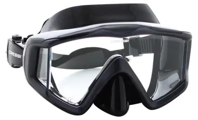 Produktbild von Cressi Liberty Tauchmaske Schwarz Schwarz One Size