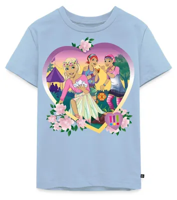 Produktbild von Spreadshirt Die Drei Ausrufezeichen Nacht Der Elfen Kinder Premium T-Shirt, 122/128 (6 Jahre), Hellblau