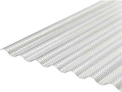 Produktbild von PVC Wellplatte PRISMA Sinus 76/18 klar 3500 mm x 900 mm x 2,5 mm