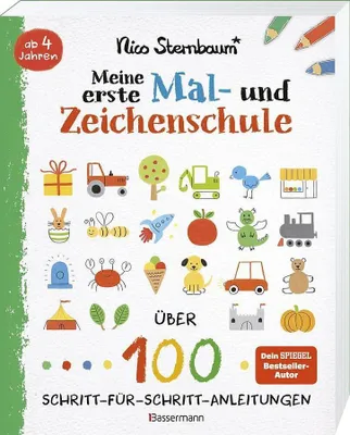 Obrázok produktu pre Meine erste Mal- und Zeichenschule. Ab 4 Jahren