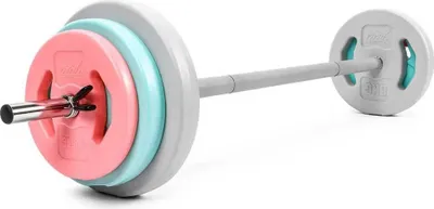 Produktbild von Gymstick Vivid Hantelstange Grau  Grau One Size