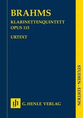 Immagine prodotto di Brahms, J: Klarinettenquintett h-moll op. 115 SE
