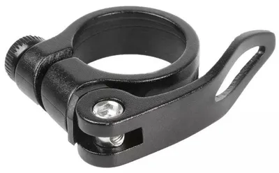 Produktbild von Sattel Klemmschelle 34,9 Alu mit Spanner schwarz