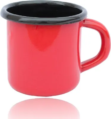 Zdjęcie produktu dla Kubek emaliowany 280ml ¤7cm - mix wariantów lub kolorów
