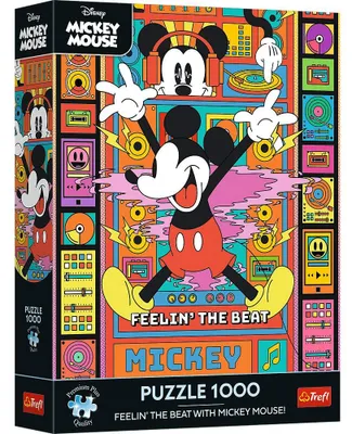 Image de Puzzle 1000 pièces Disney « Dans le rythme avec Mickey » TREFL