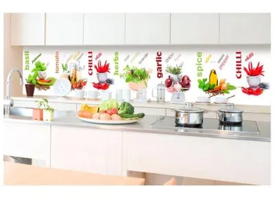 Zdjęcie produktu dla Dimex fototapeta do kuchni KI-350-003 Przyprawy i zioła 60 x 350 cm