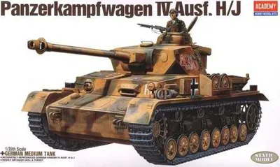 Image de Kit maquette tank 13234 - PANZER IV H/J ALLEMAND (1:35)