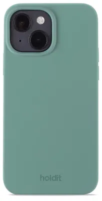 Produktbild von HoldIt Silikon Case, Cover, Apple, iPhone 14, 15,5 cm (6.1"), Grün