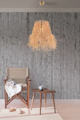 Image de Opviq, Valance,chandelier, Naturel, CORPS METALLIQUE, 30 x 20 x 70 cm