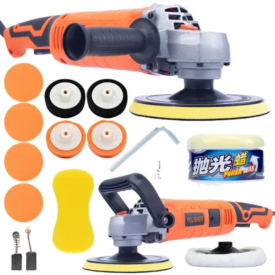 Obrázok produktu pre Leštička na autá, výkon 2500 W, 7 rýchlostných stupňov, oranžová