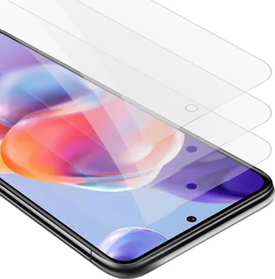 Image de Cadorabo 3x film blindé pour Xiaomi RedMi NOTE 11 PRO+ film de protection en transparent film écran tempéré verre de protection