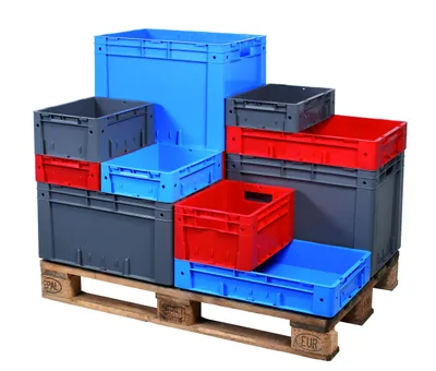 Zdjęcie produktu dla Szafki transportowe – 600 x 400 x 420 mm, szare