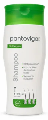 Produktbild von Pantovigar Shampoo für Frauen stärkt gesundes Haar, 200 ml Shampoo