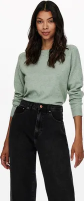 Produktbild von ONLY 15204279, Pullover, Erwachsener, Weiblich, Grün, M, Einfarbig