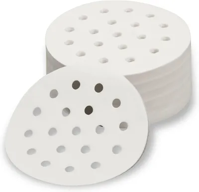 Produktbild von VERTES Hamburger Trennpapier Burger Papier Trennblätter mit 10 cm Durchmesser, 1000 Stück im Set, wachsbeschichtet und lebensmittelecht