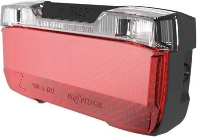 Zdjęcie produktu dla Lampka tylnego bagażnika Herrmans H-TraceBa na baterie, włączana/wyłączana, 50 mm, czerwona/czarna