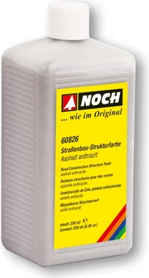 Produktbild von NOCH 60826 - G,0,H0,H0E,H0M,TT,N,Z Straßenbau-Strukturfarbe - Neu