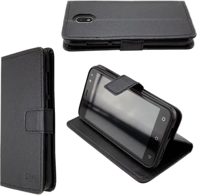 Obrázok produktu pre caseroxx puzdro na mobilný telefón kompatibilné s Gigaset GS80  Wallet Case v cierna